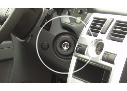 Бесштыревой блокиратор рулевого вала и замка зажигания Гарант Бастион для Lada Granta 2011-2021г.